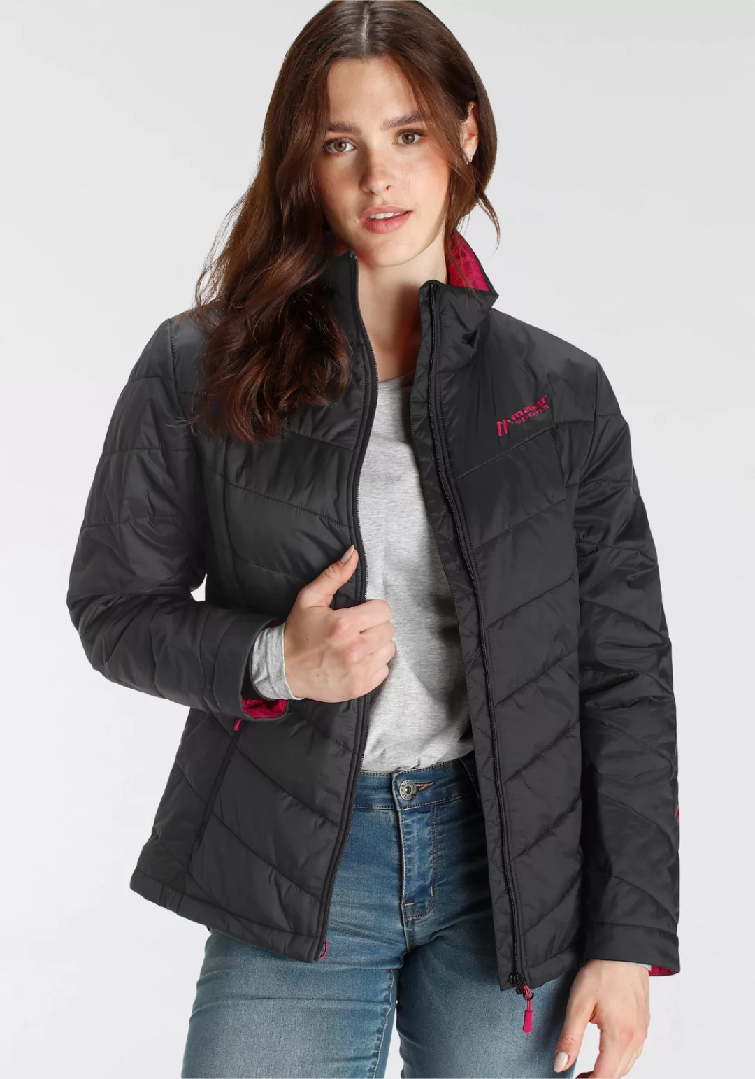 Maier Sports Steppjacke "Steppjacke m-loft Damen", auch in großen Größen er günstig online kaufen