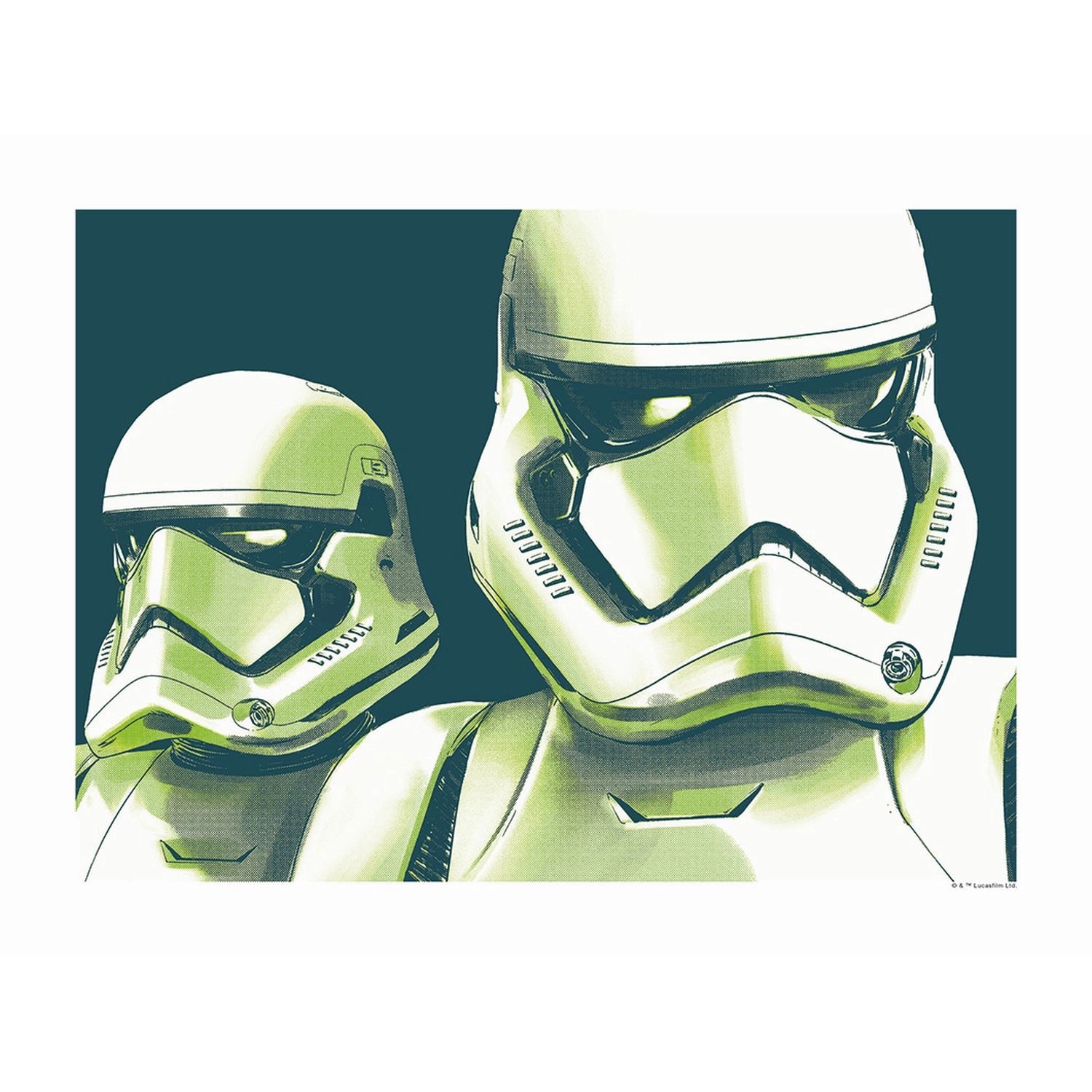 Disney Poster Star Wars Stormtrooper Grün 40 x 30 cm 610266 günstig online kaufen