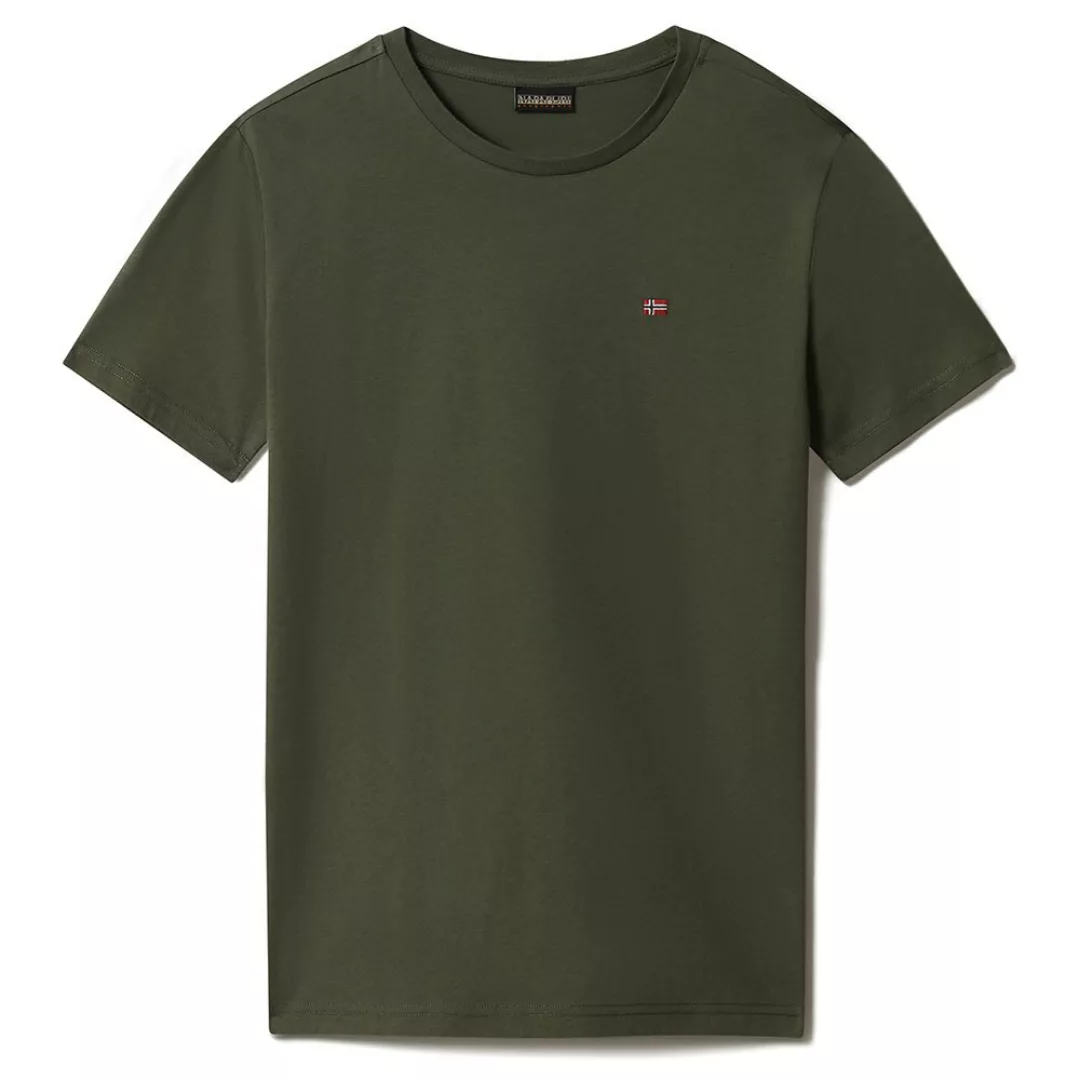 Napapijri Salis C 1 Kurzärmeliges T-shirt XL Green Depths günstig online kaufen