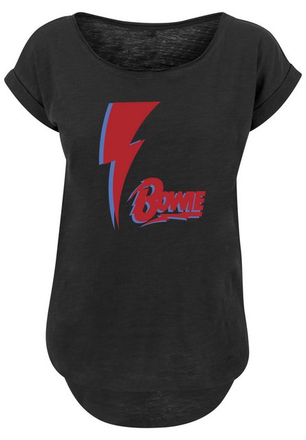 F4NT4STIC T-Shirt David Bowie Red Bolt Print günstig online kaufen