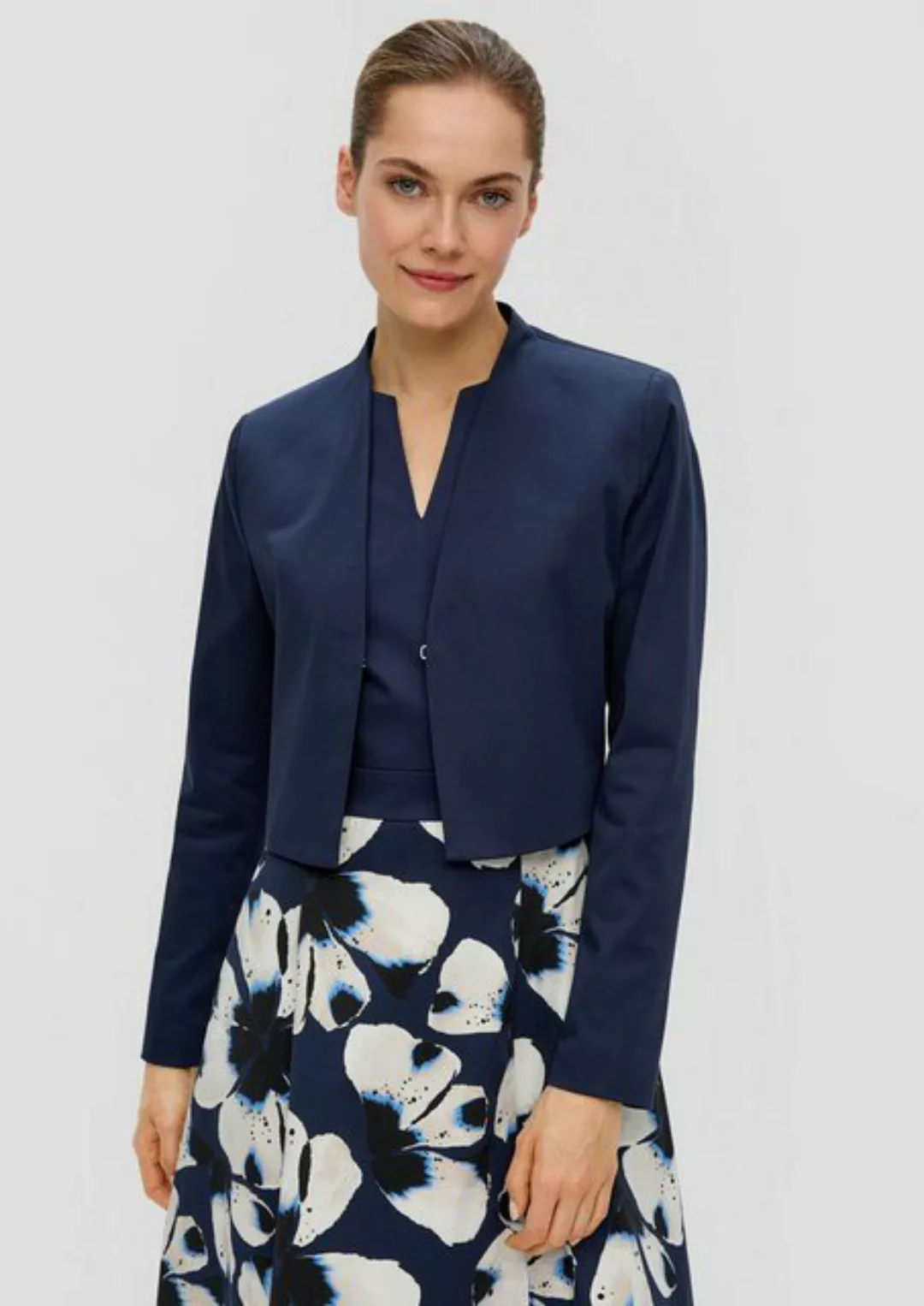 s.Oliver BLACK LABEL Jackenblazer Indoor-Blazer in elegantem Schnitt günstig online kaufen