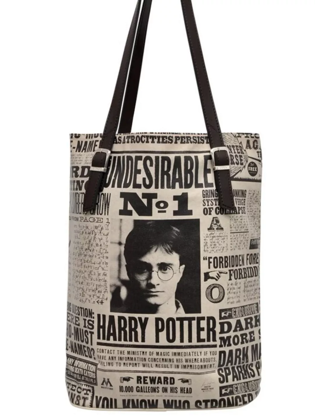 DOGO Umhängetasche "Damen Tall Bag Daily Prophet Harry Potter Vegan Damen H günstig online kaufen