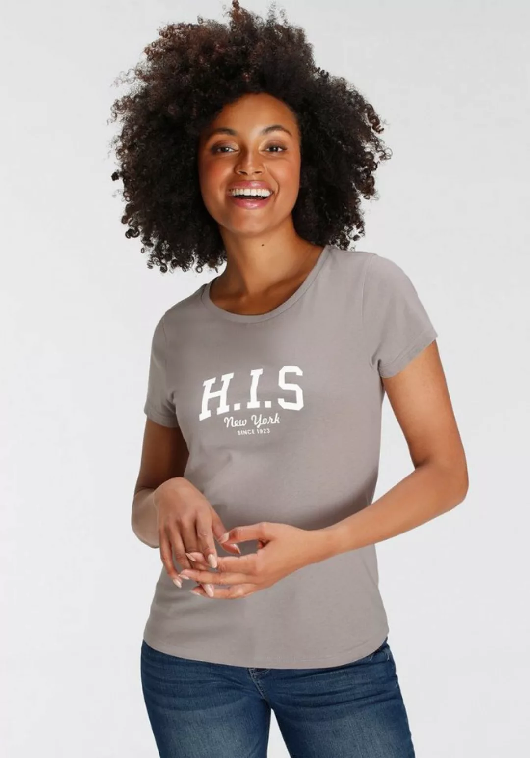 H.I.S T-Shirt bedruckt, für die Freizeit, aus Baumwolle günstig online kaufen