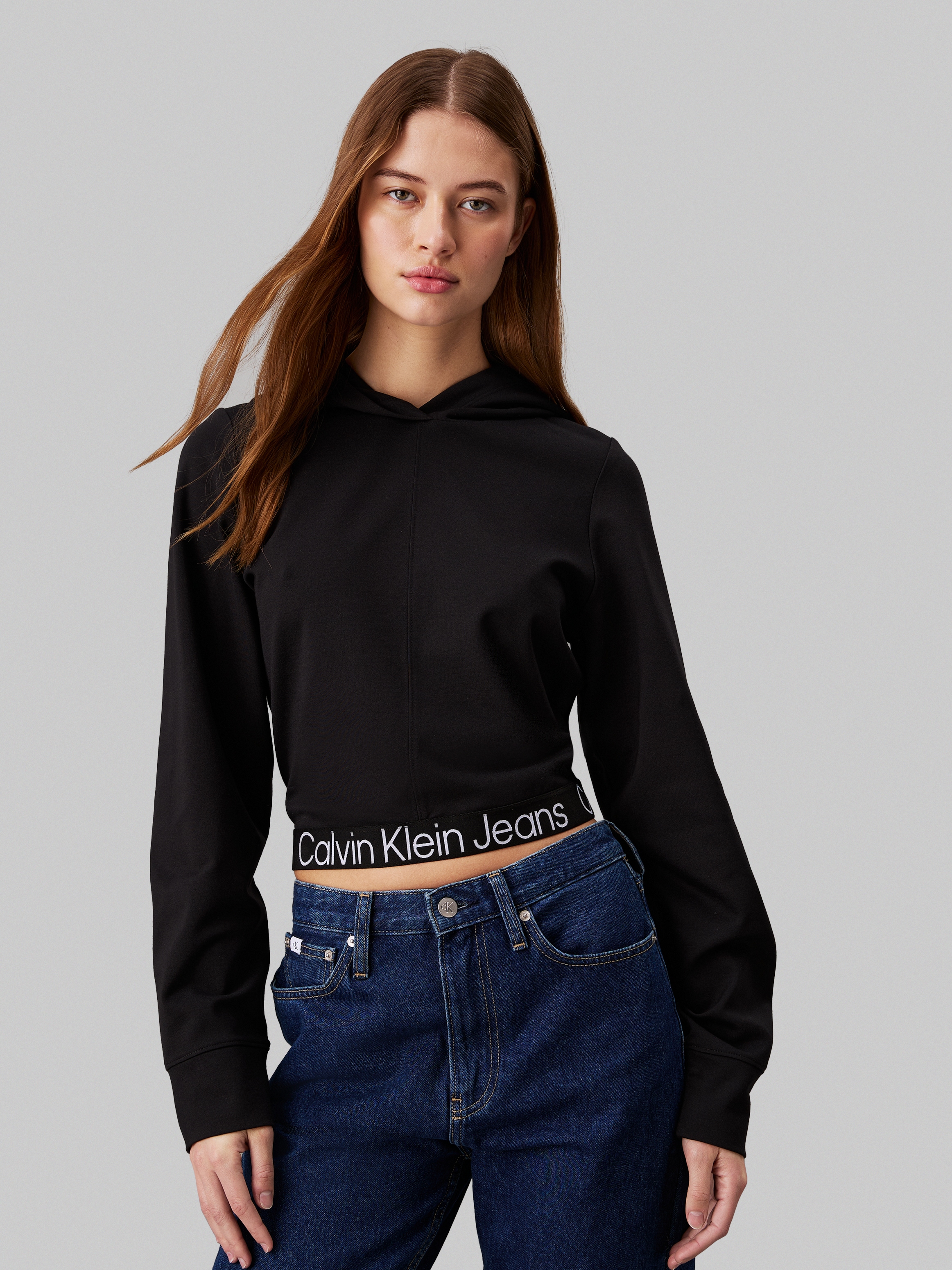 Calvin Klein Jeans Kapuzenshirt TAPE MILANO HOODIE mit Logoschriftzug günstig online kaufen