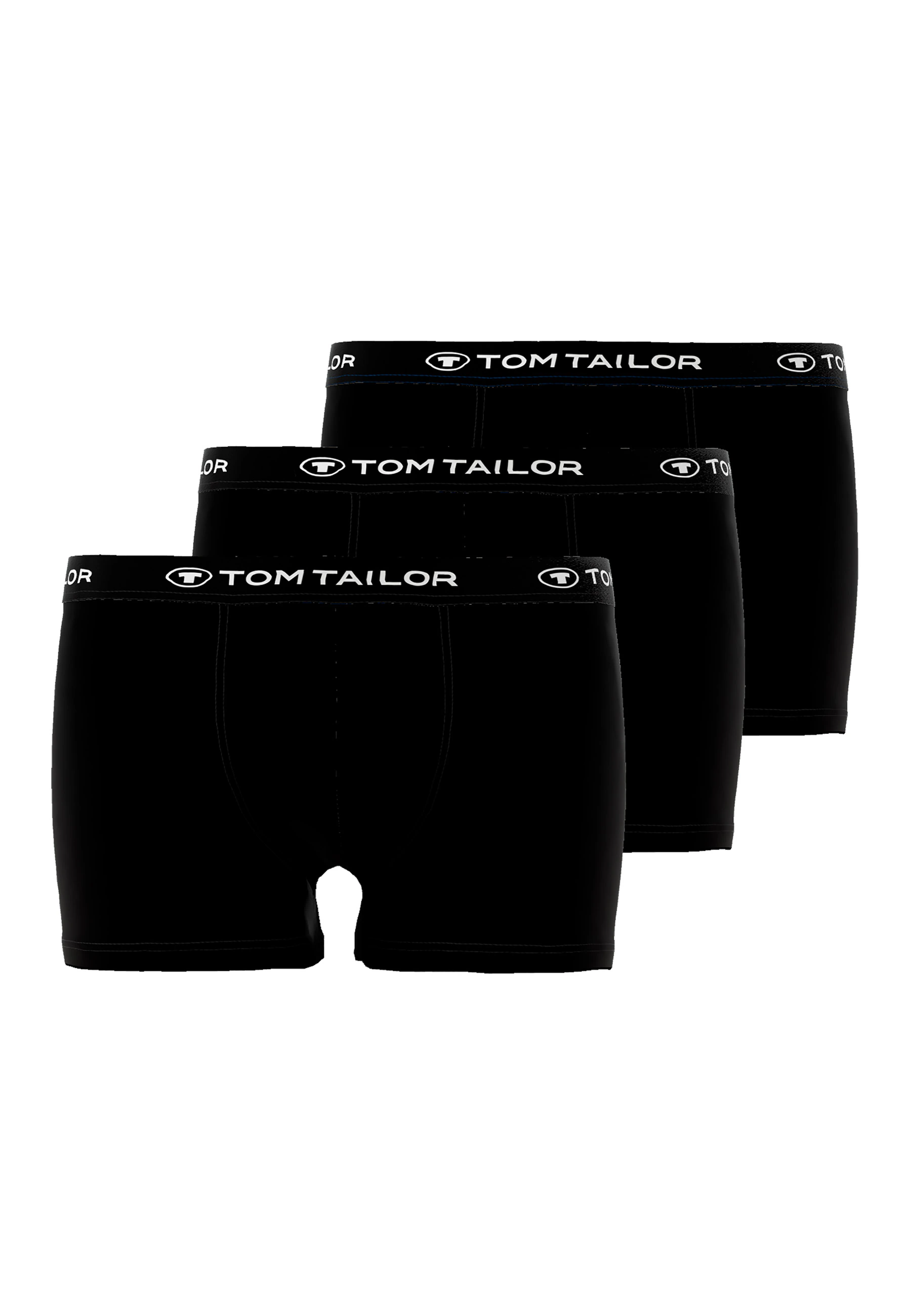 TOM TAILOR Boxershorts "Buffer", (3er Pack), mit angenehmen Logobund günstig online kaufen