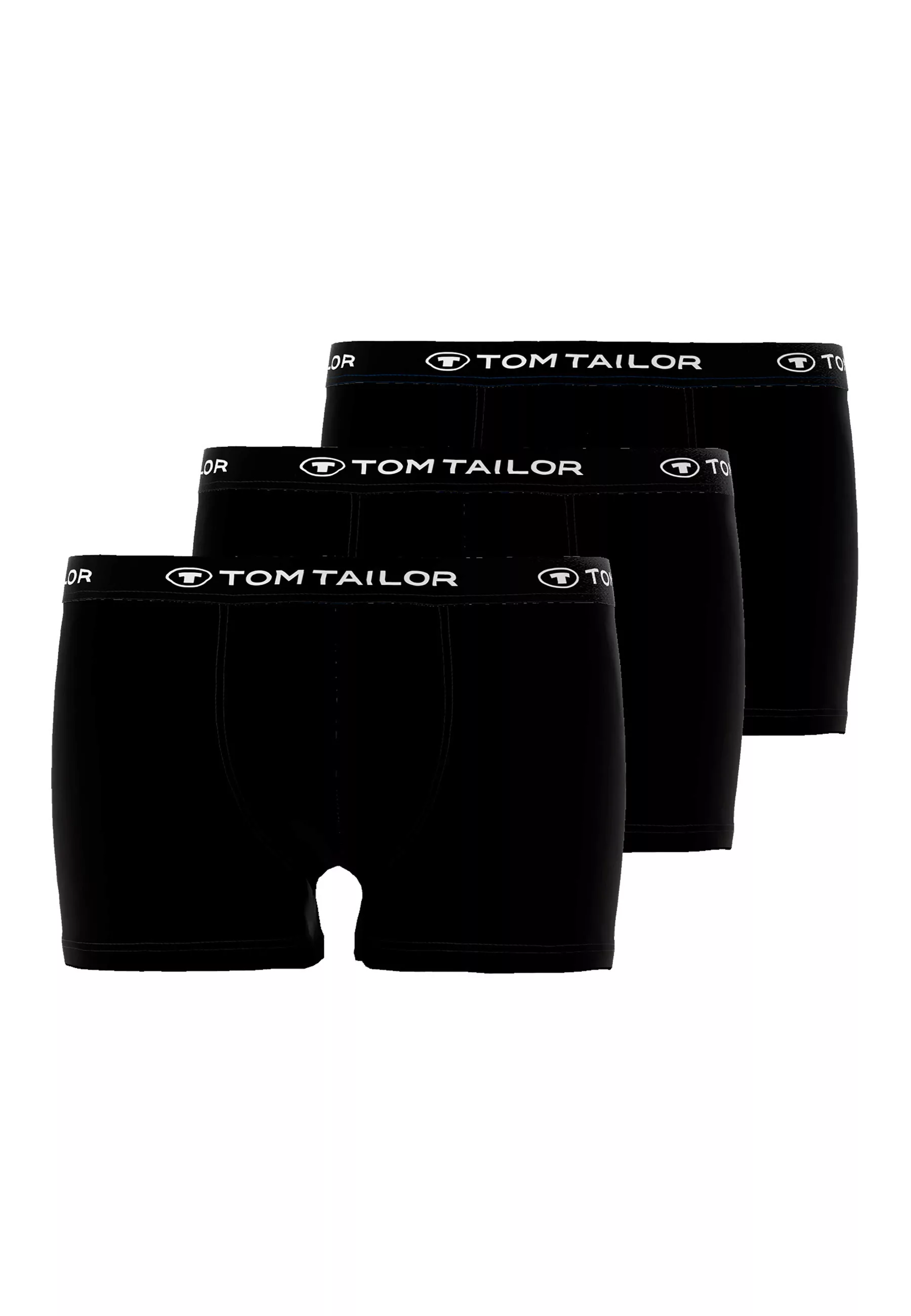 TOM TAILOR Boxershorts "Buffer", (3er Pack), mit angenehmen Logobund günstig online kaufen