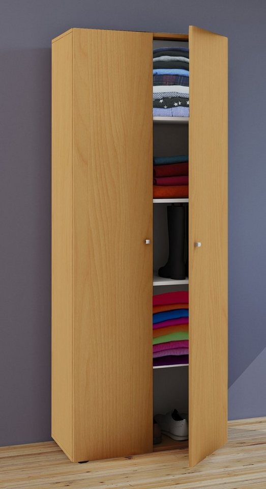 VCM Kleiderschrank Kleiderschrank Jugendschrank Vandol Drehtüren (1-St) günstig online kaufen