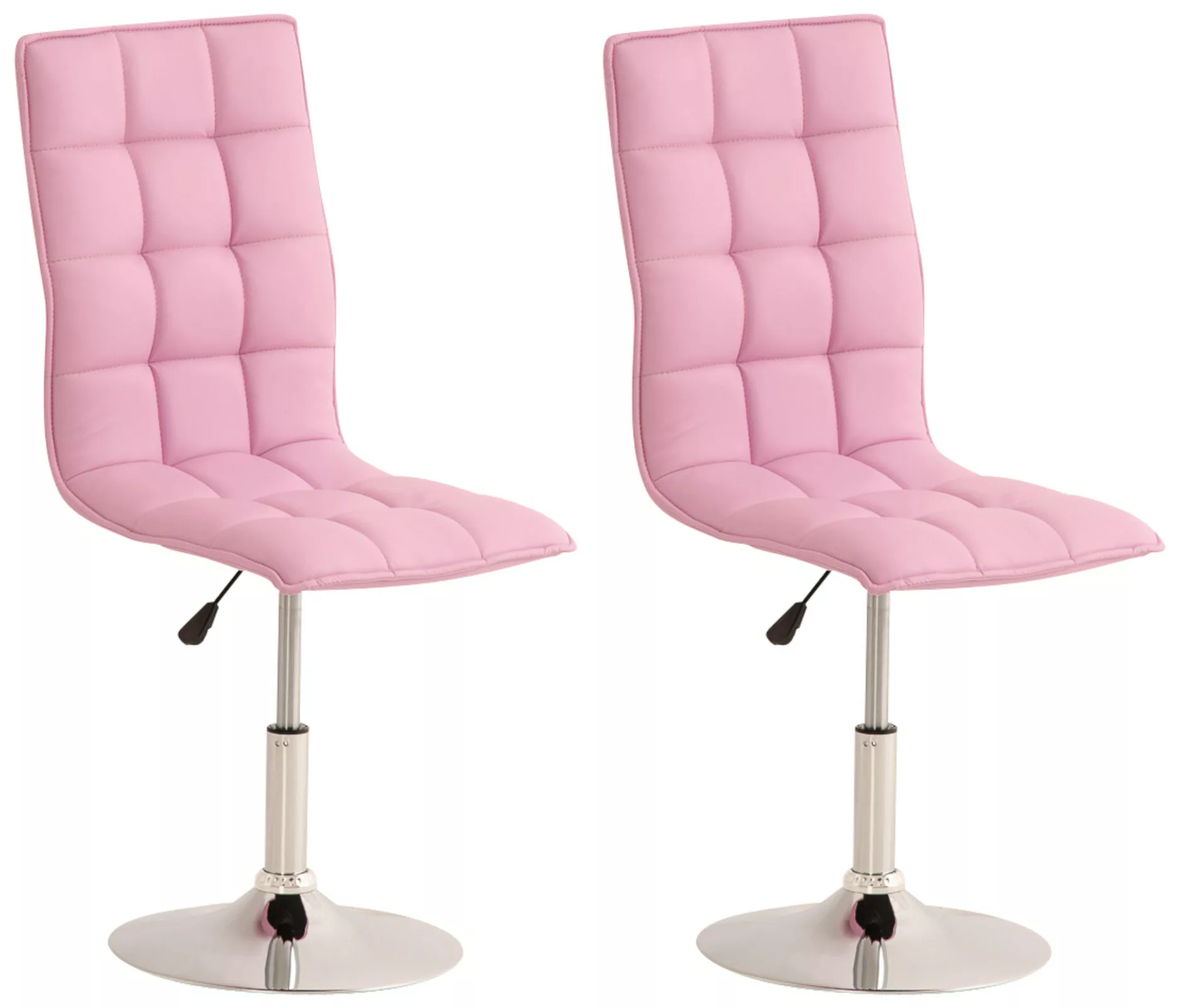 2er Set Esszimmerstühle Peking Pink günstig online kaufen