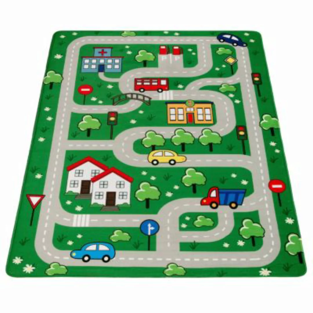 Paco Home Teppich CHI 559 grün Gr. 80 x 80 günstig online kaufen