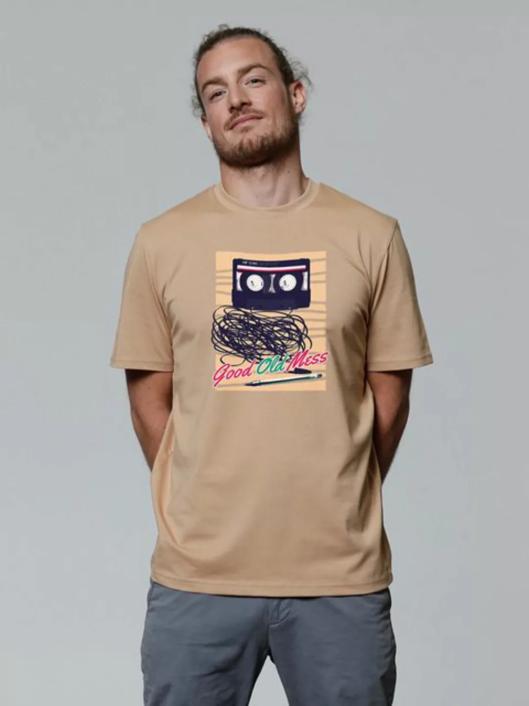 wat? Apparel Print-Shirt Good Old Mess (1-tlg) günstig online kaufen