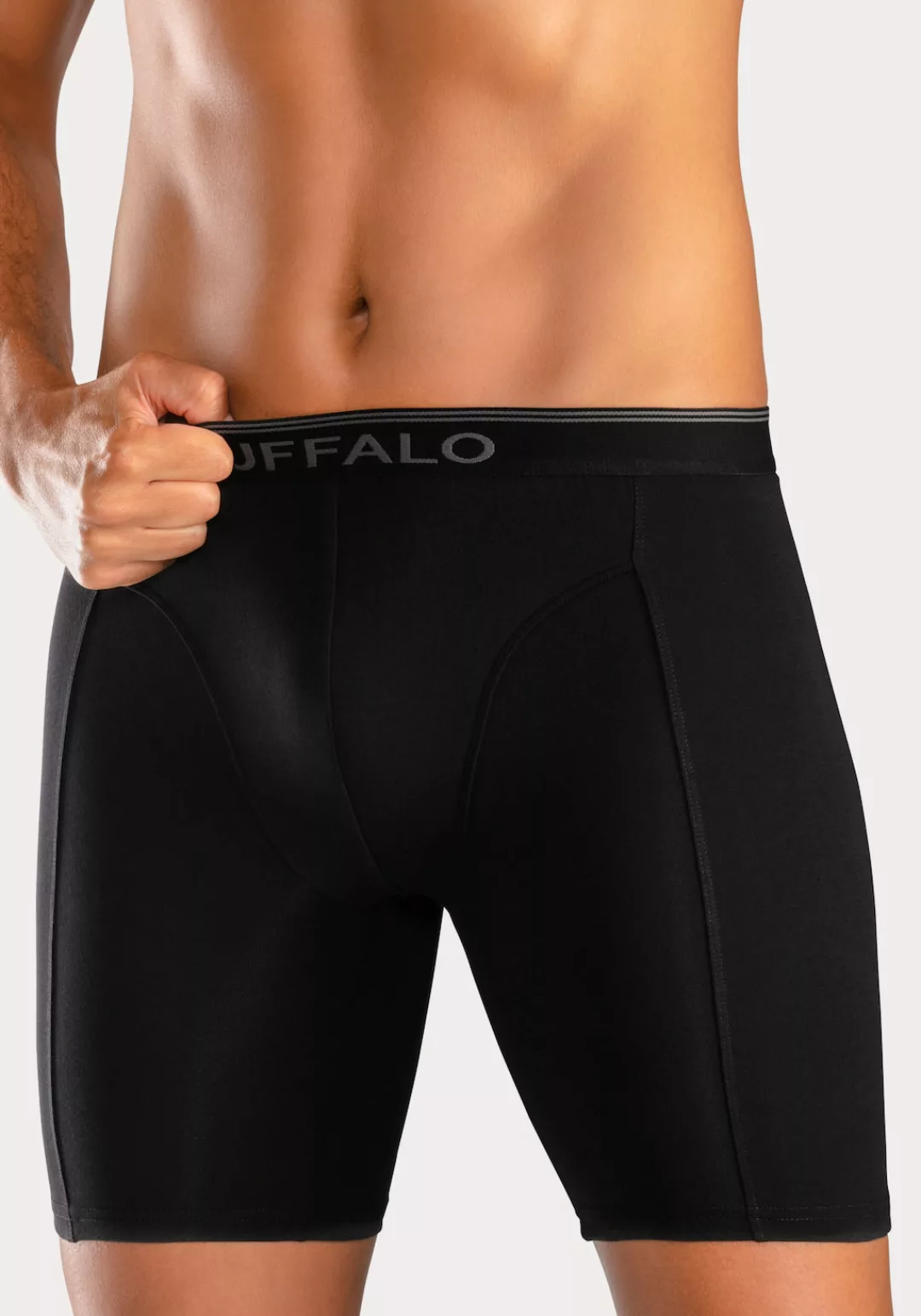 Buffalo Boxer, (Packung, 3 St.), in langer Form ideal auch für Sport und Tr günstig online kaufen