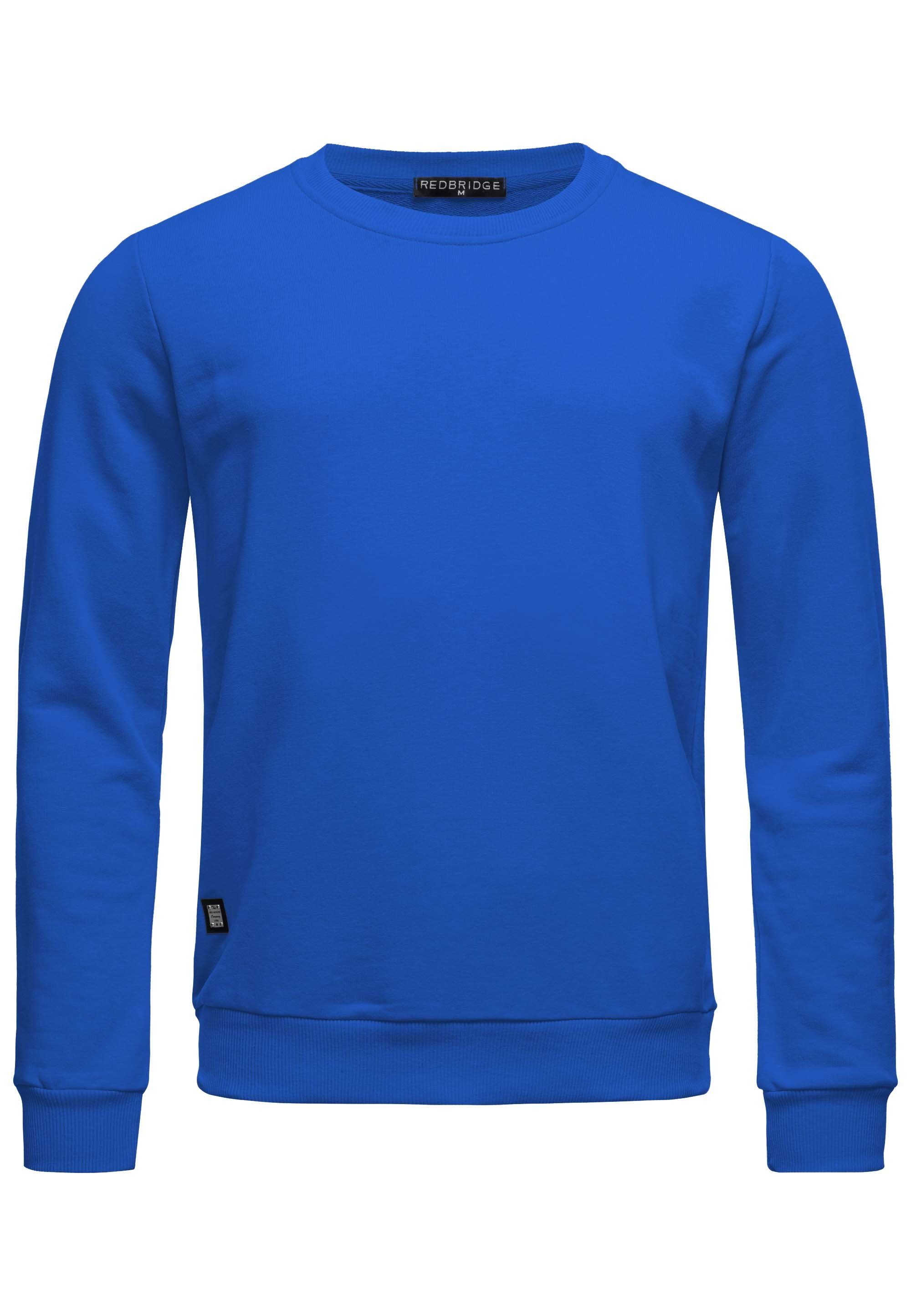 RedBridge Sweatshirt Basic Langarmshirt - Rundhals, günstig online kaufen