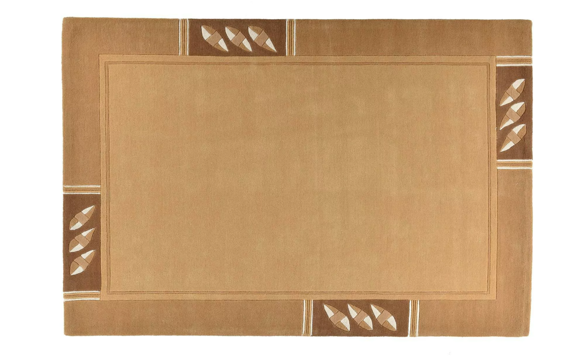 THEKO Wollteppich  Royal Nepali ¦ beige ¦ Wolle ¦ Maße (cm): B: 90 H: 1,5 T günstig online kaufen