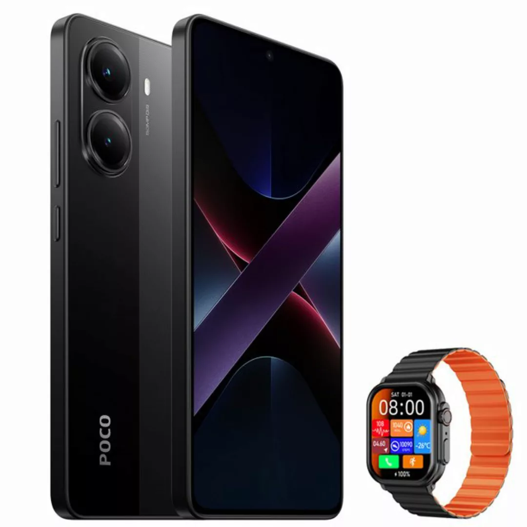 Xiaomi POCO X7 Pro 12+512GB Smartphone & Smartwatch Handy (6.67 Zoll, 50 MP günstig online kaufen