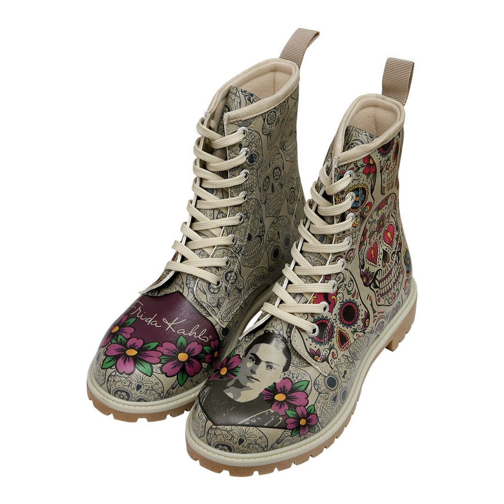 DOGO Schnürboots "Damen Boots Remembrance Of Frida Kahlo Vegan Damen Boots günstig online kaufen