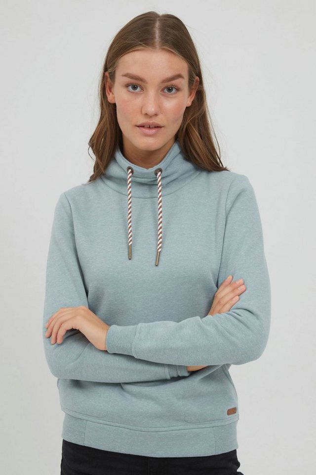 OXMO Hoodie OXVimpa Sweatpullover mit Tube-Kragen und kontrastreichem Korde günstig online kaufen