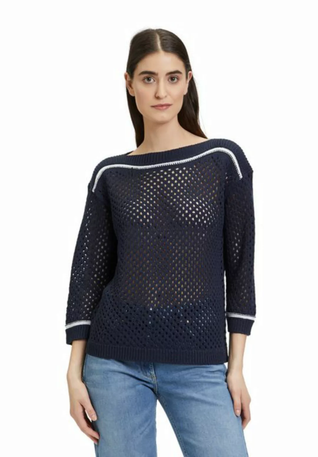 Betty Barclay Strickpullover Betty Barclay Lochstrick-Pullover mit Details günstig online kaufen