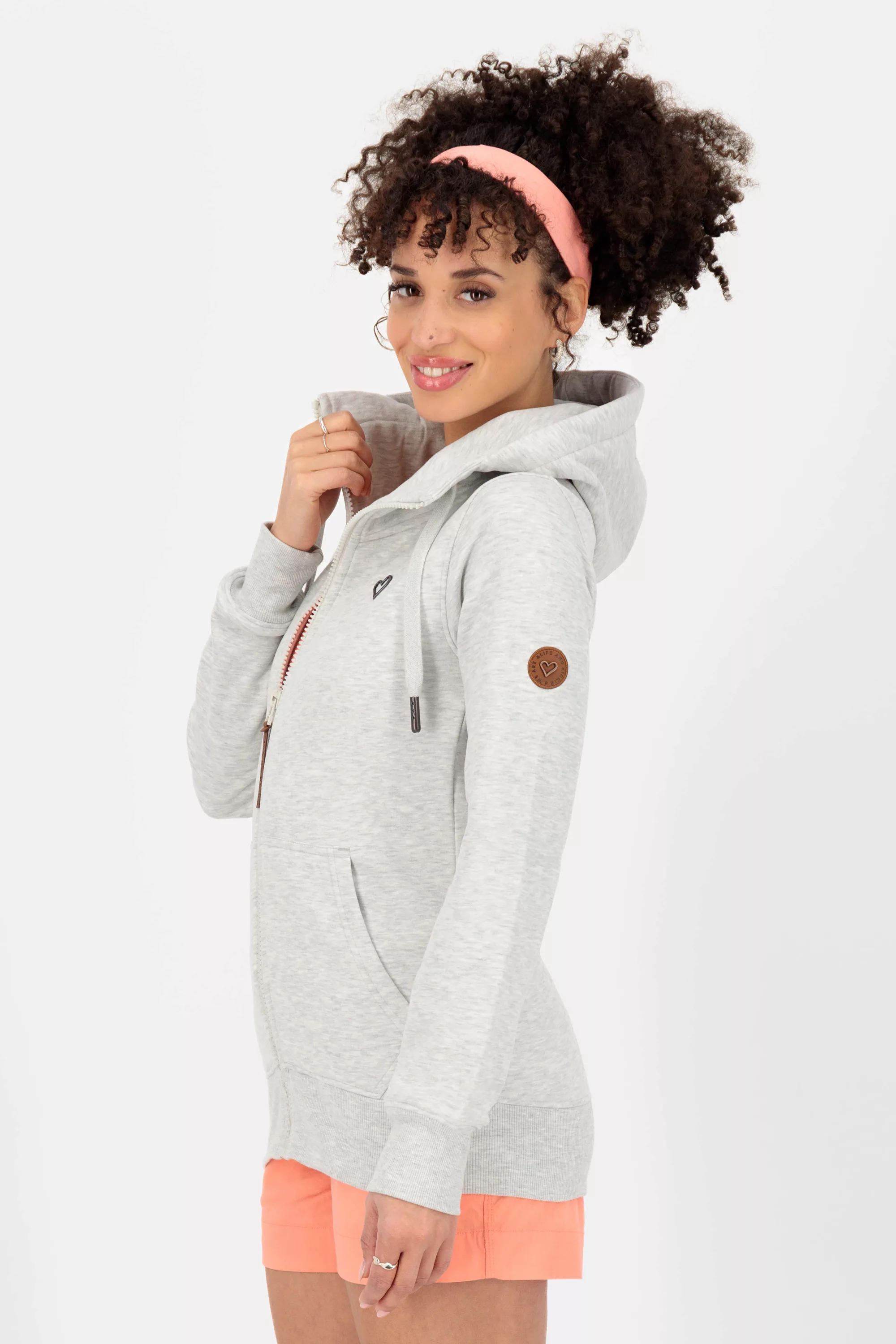 Alife & Kickin Kapuzensweatjacke "DelphineAK A Sweat Jacket Damen Kapuzensw günstig online kaufen