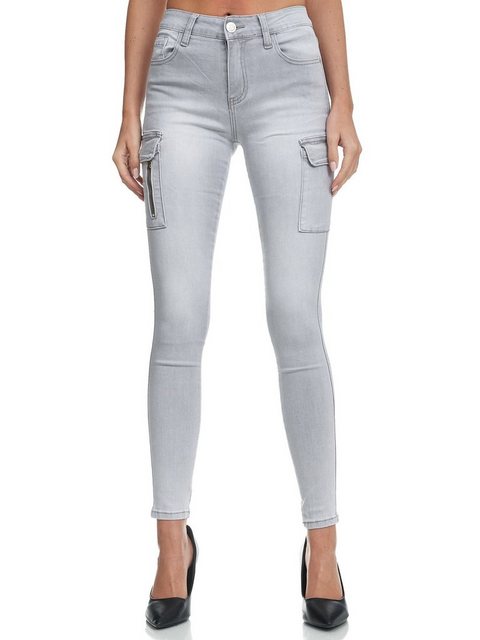 Elara Cargohose Elara Damen Cargo Jeans (1-tlg) günstig online kaufen