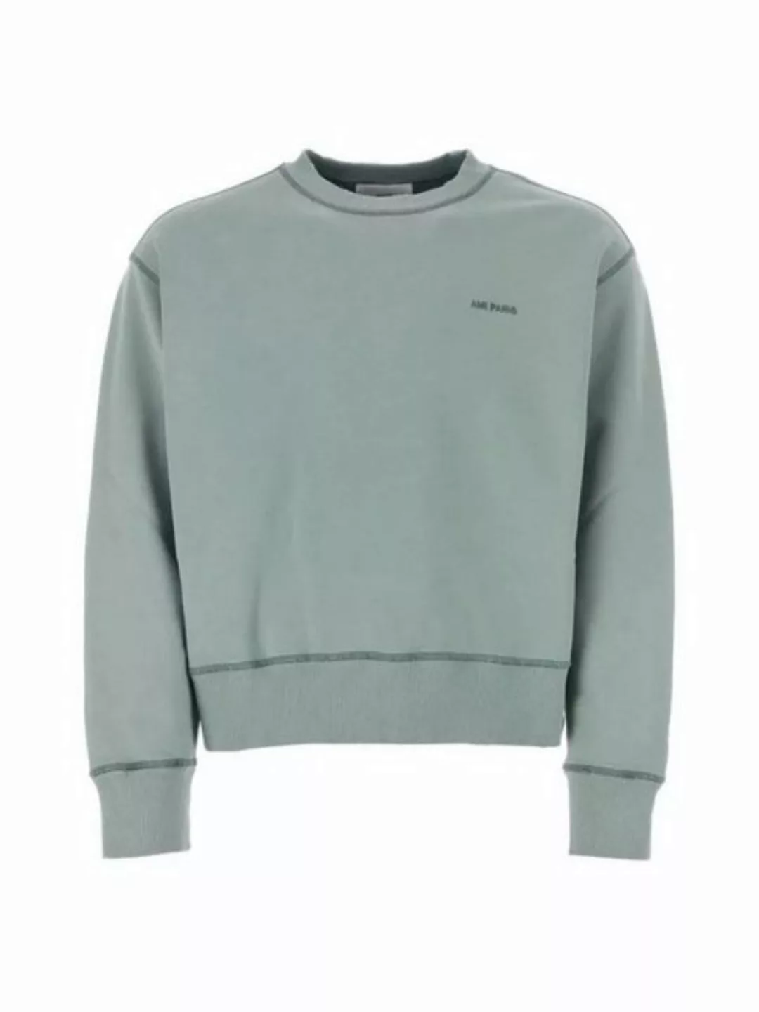 AMI PARIS - ALEXANDRE MATTIUSSI Sweatshirt Ami Sweatshirt Herren blau günstig online kaufen