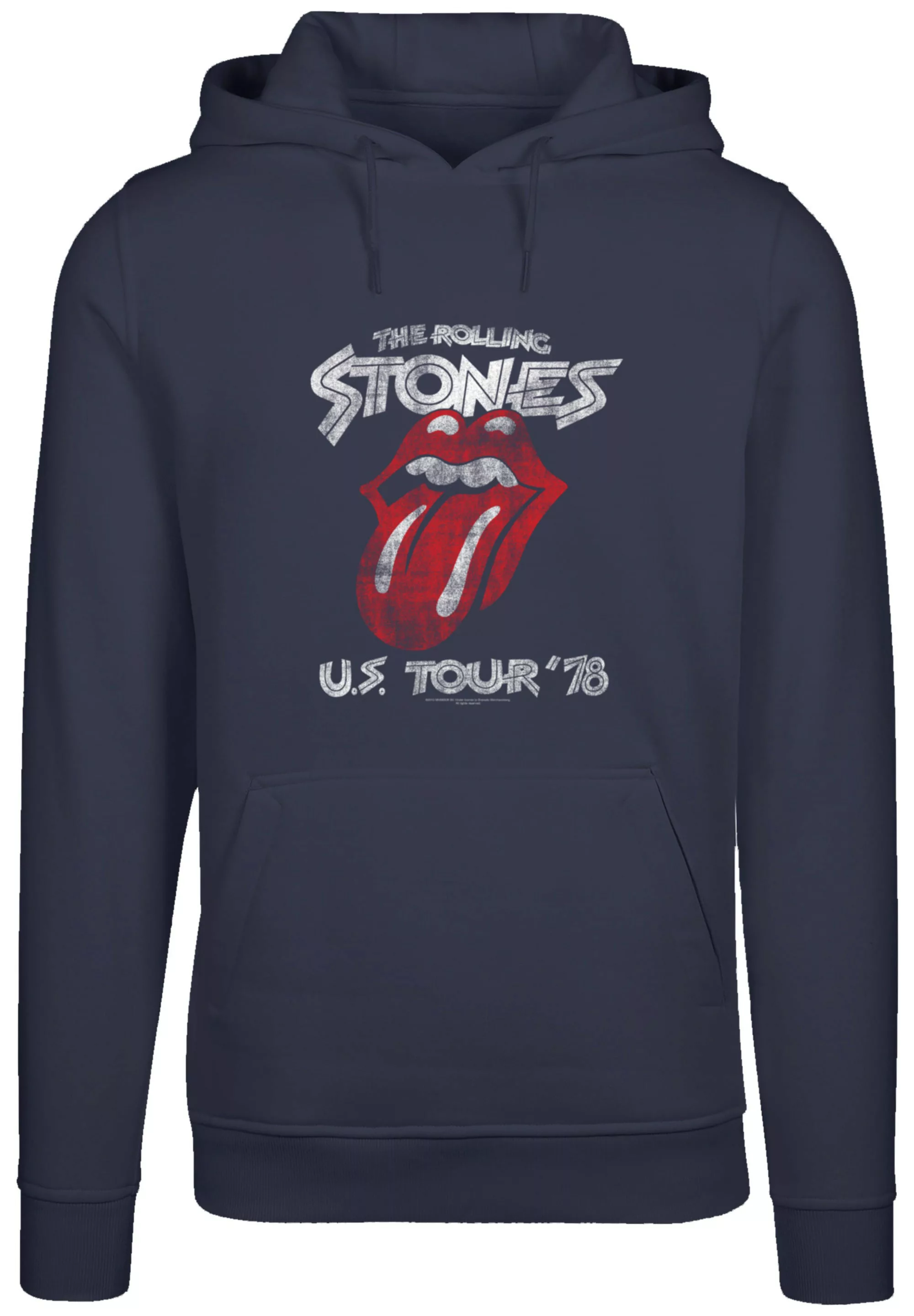 F4NT4STIC Kapuzenpullover "The Rolling Stones US Tour Rock Musik Band" günstig online kaufen