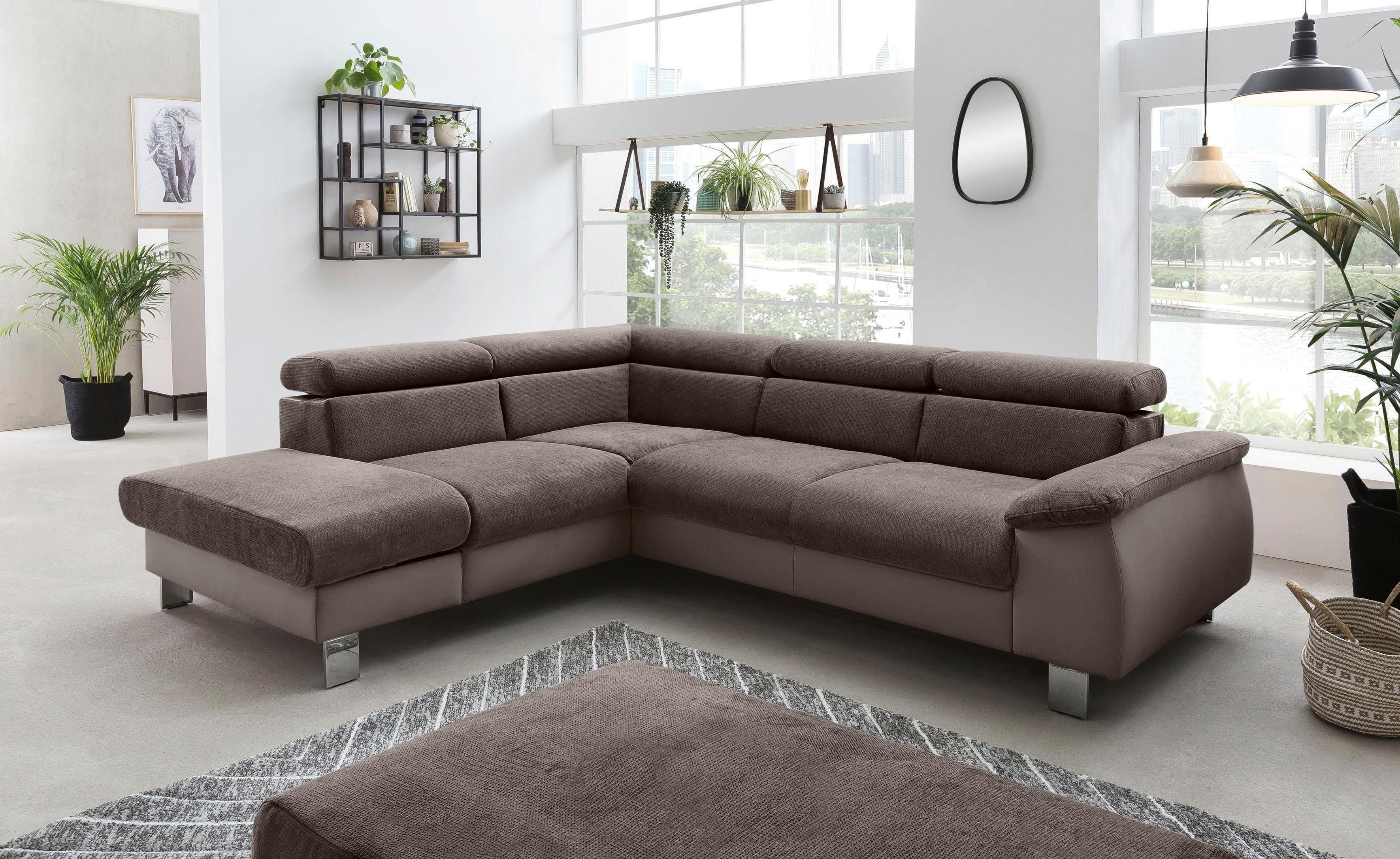 COTTA Polstergarnitur Komaris L-Form, (Set), Set günstig online kaufen