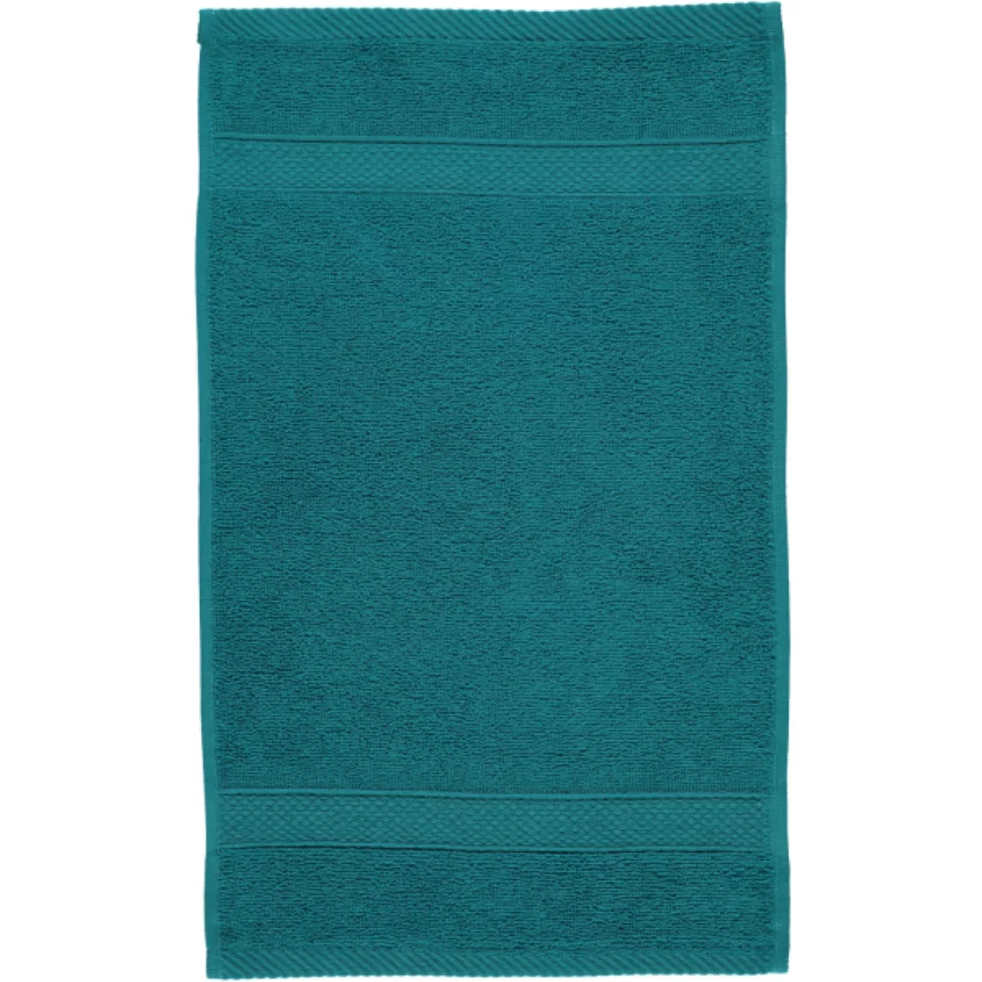 Egeria Diamant - Farbe: dark turquoise - 464 (02010450) - Gästetuch 30x50 c günstig online kaufen