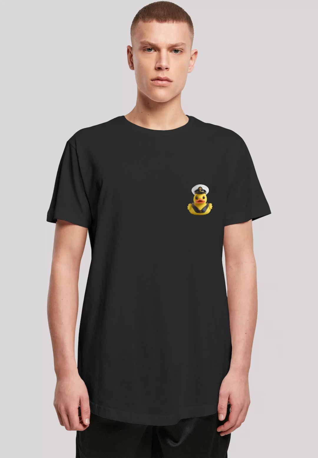 F4NT4STIC T-Shirt "Rubber Duck Captain Long", Print günstig online kaufen