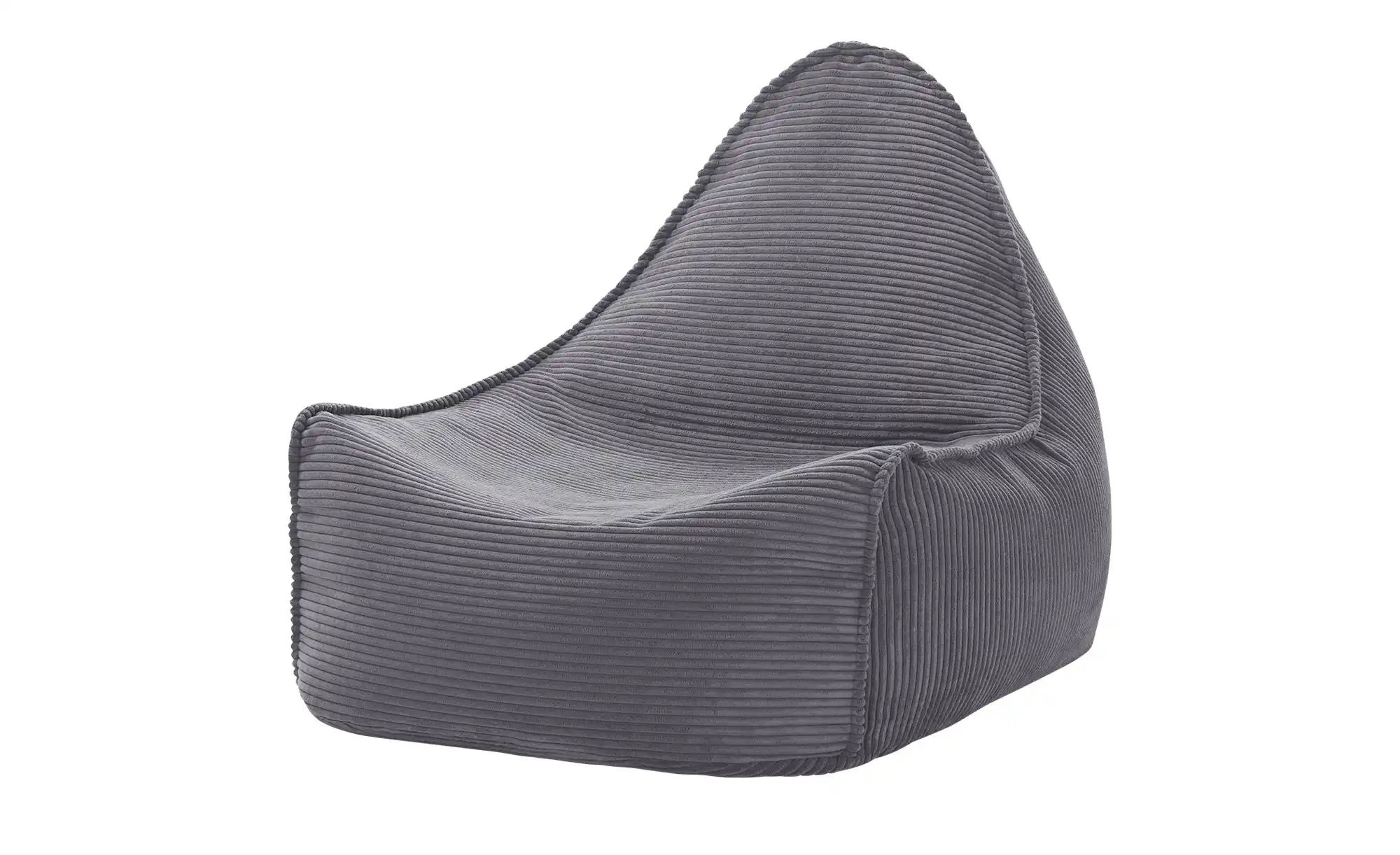 uno Sitzsack  Chill Pear ¦ grau ¦ Maße (cm): B: 95 H: 80 T: 85 Polstermöbel günstig online kaufen