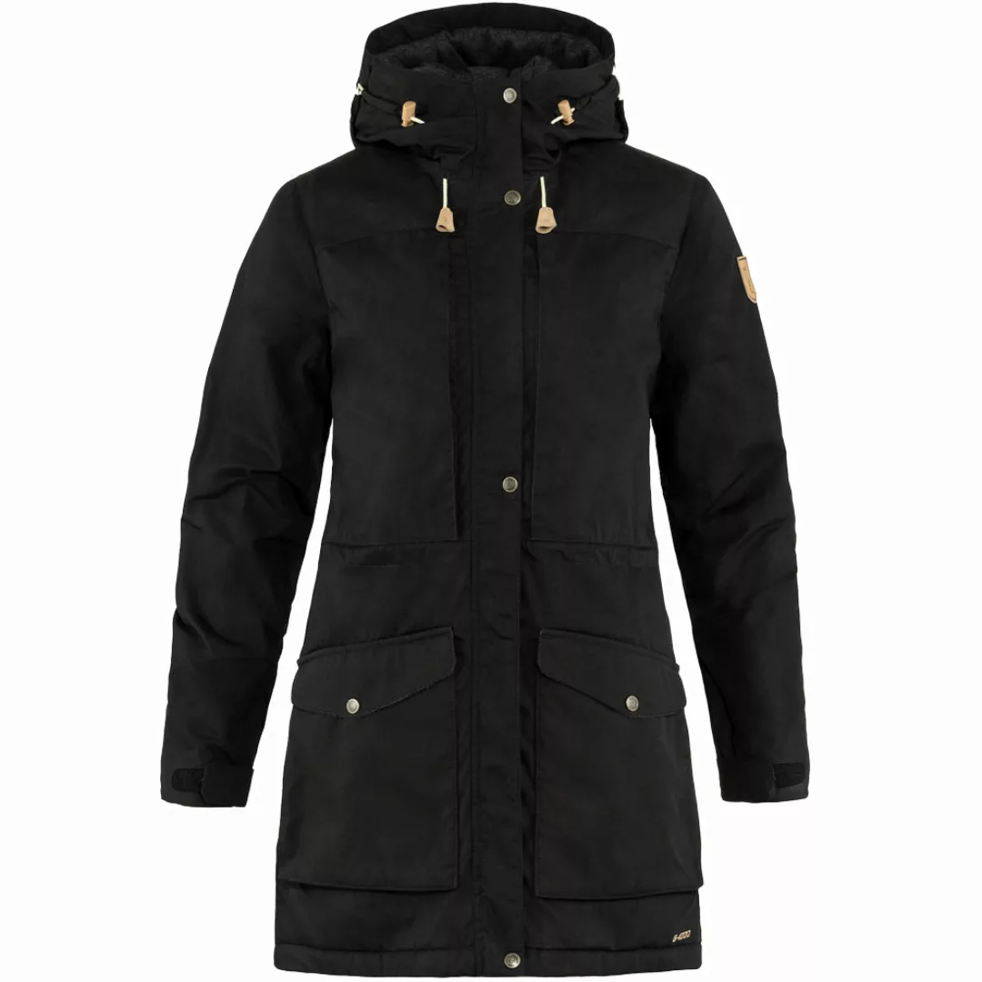 Fjaellraeven Singi Wool Padded Parka Black Women günstig online kaufen