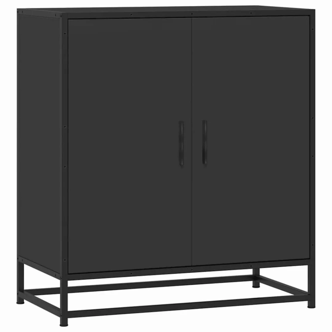 vidaXL Sideboard Sideboard Schwarz 68x35x76 cm günstig online kaufen