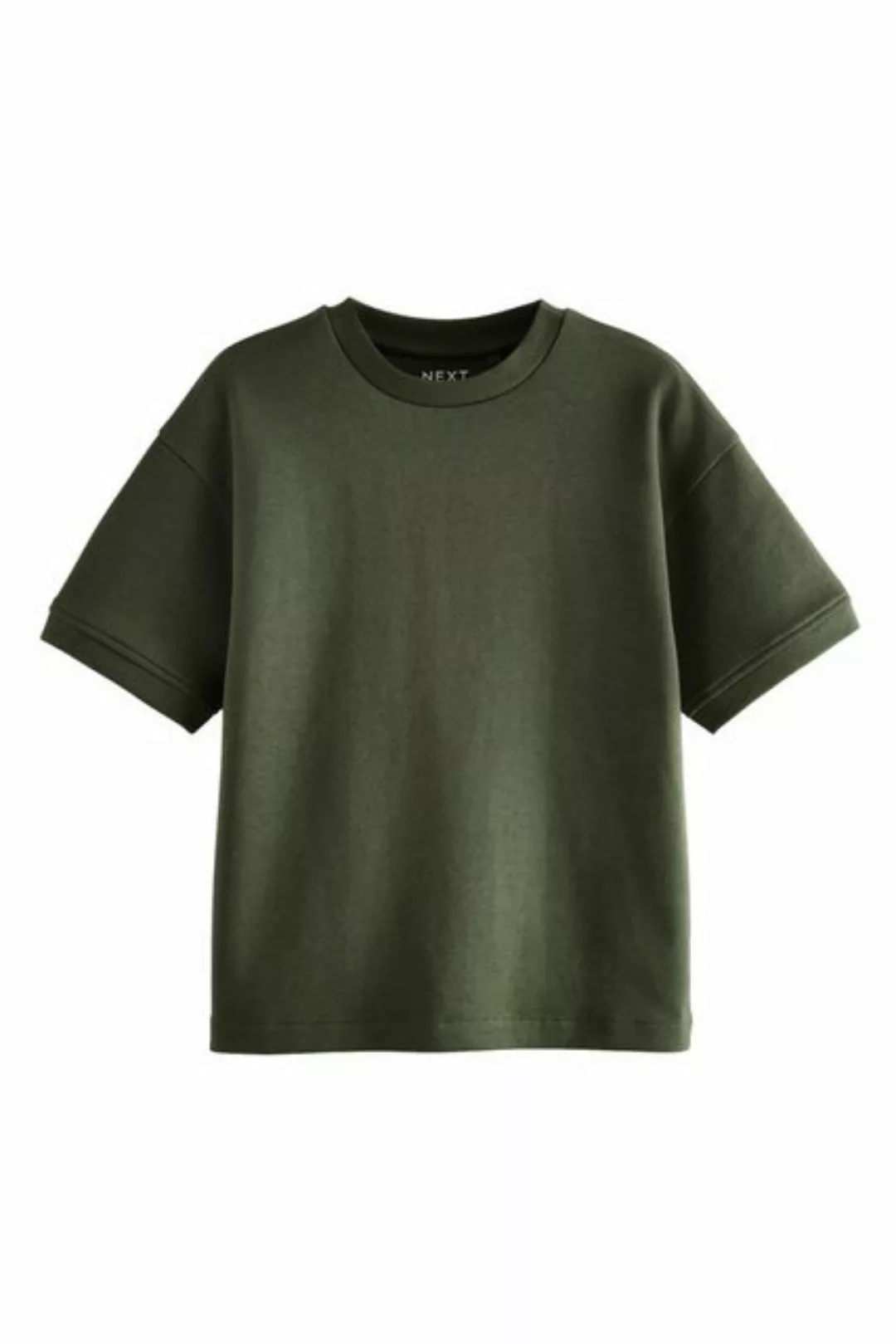 Next T-Shirt T-Shirt aus schwerem Material in Relaxed Fit (1-tlg) günstig online kaufen