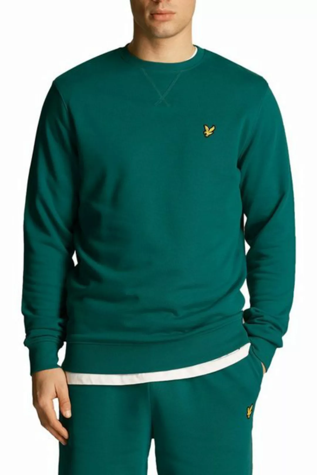 Lyle & Scott Sweatshirt Ohne Kapuze Aus 100% Baumwolle günstig online kaufen