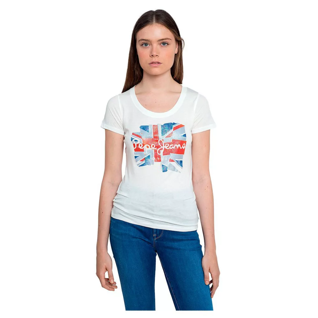 Pepe Jeans Blaze Kurzarm T-shirt XL Off White günstig online kaufen