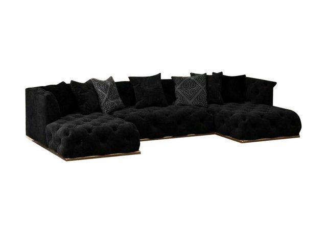 JVmoebel Ecksofa, Ecksofa Sofa Couch Polster Garnirtur U Form Couchen günstig online kaufen