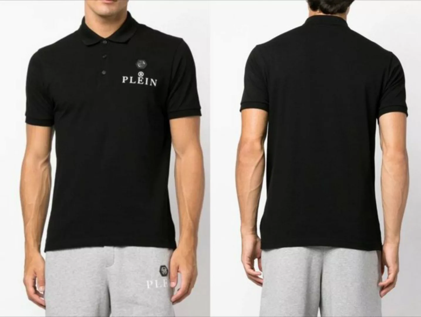 PHILIPP PLEIN Poloshirt PHILIPP PLEIN Polo Shirt Polohemd SS Patch Logo Hem günstig online kaufen