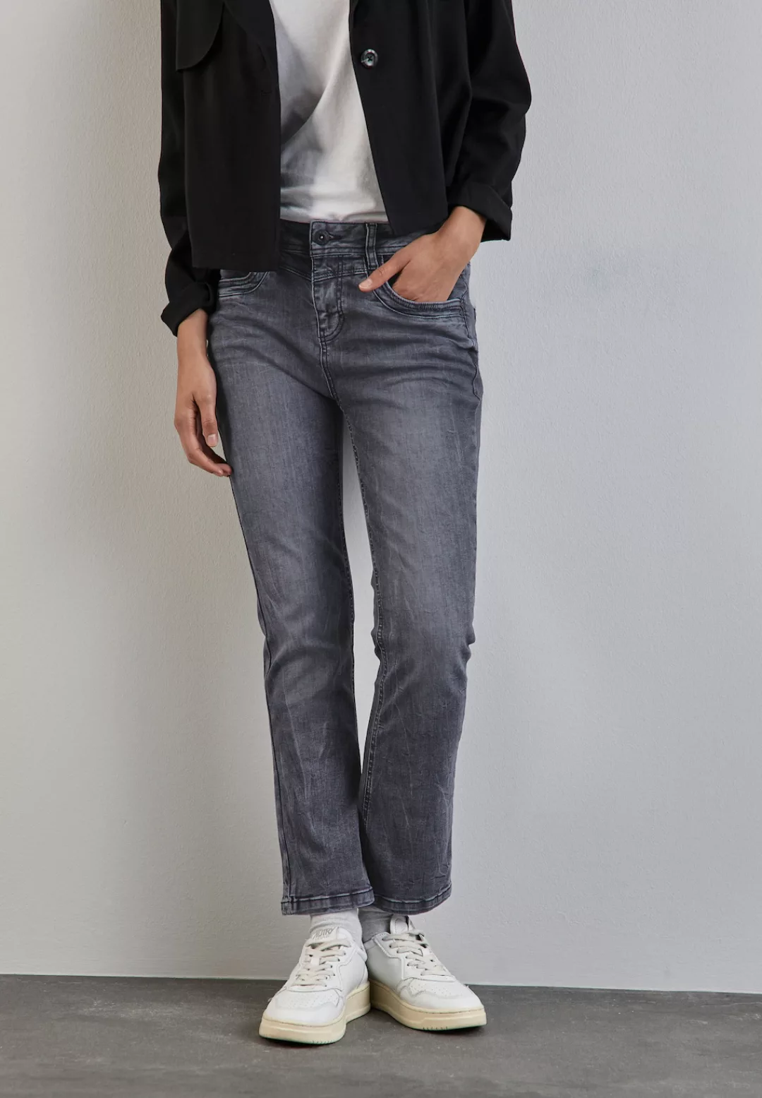 STREET ONE Comfort-fit-Jeans, High Waist günstig online kaufen