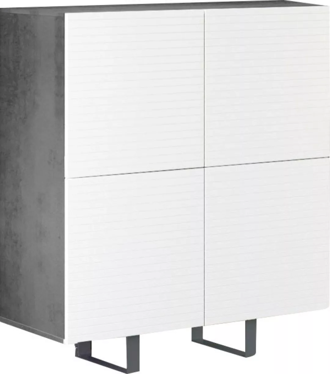 DIVENTA Highboard, Breite ca. 110 cm günstig online kaufen