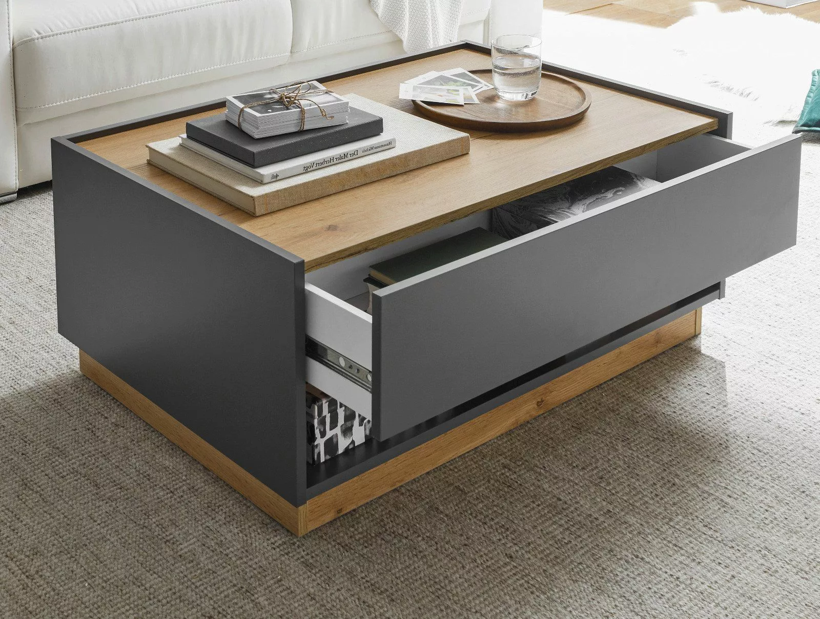 Furn.Design Couchtisch Center (in grau mit günstig online kaufen