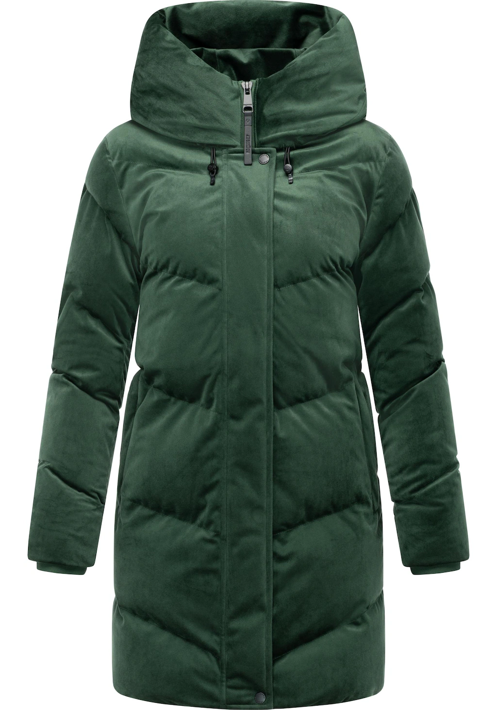 Ragwear Kurzmantel "Avelin Velvet YOUMODO", Gesteppter Wintermantel aus kus günstig online kaufen