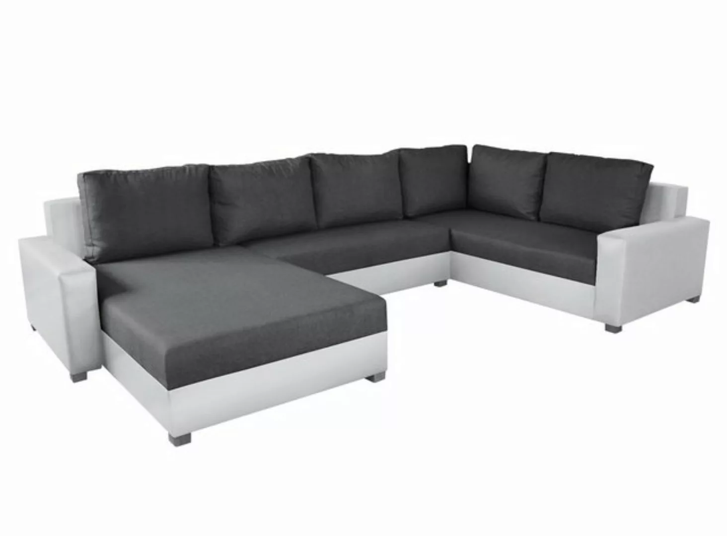 Furnix Wohnlandschaft BONARO Polstercouch in U-form mit Schlaffunktion Bett günstig online kaufen