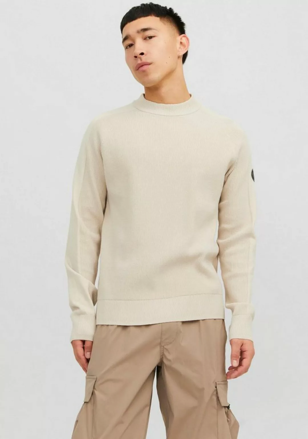 Jack & Jones Stehkragenpullover JCOFILO KNIT MOCK NECK SN günstig online kaufen