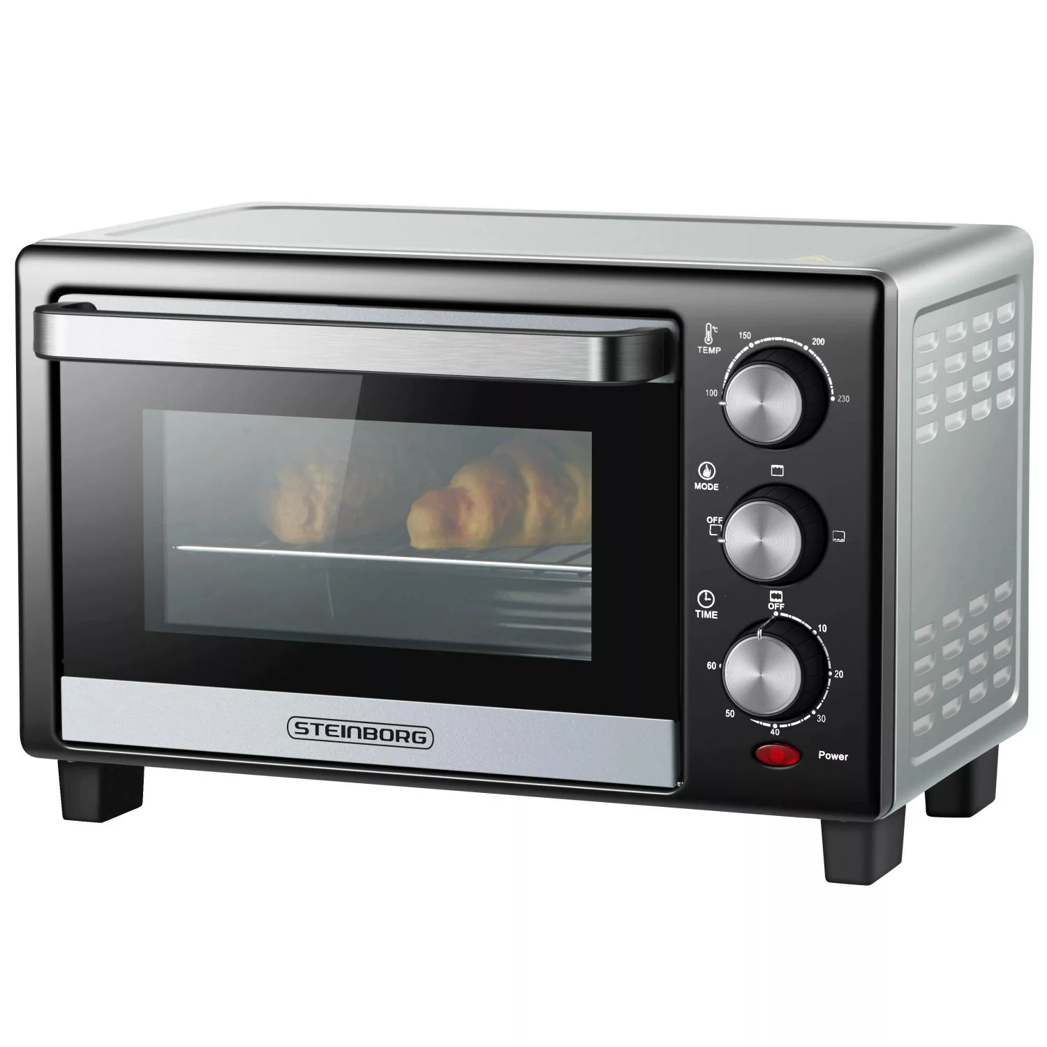 Steinborg SB-3017 Minibackofen 15 Liter 1200 Watt günstig online kaufen