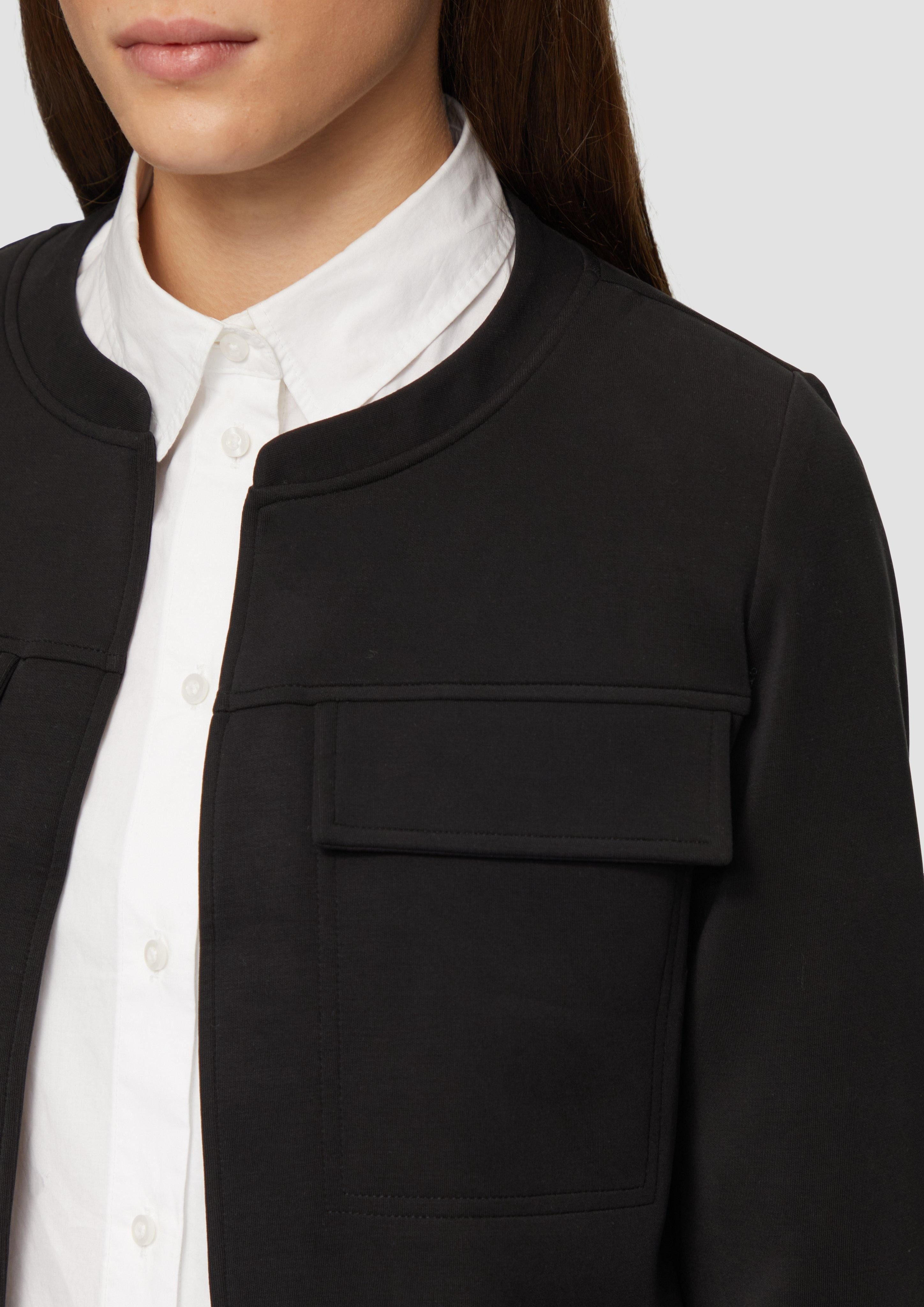 s.Oliver Funktionsjacke Scuba-Jacke im Relaxed Fit günstig online kaufen