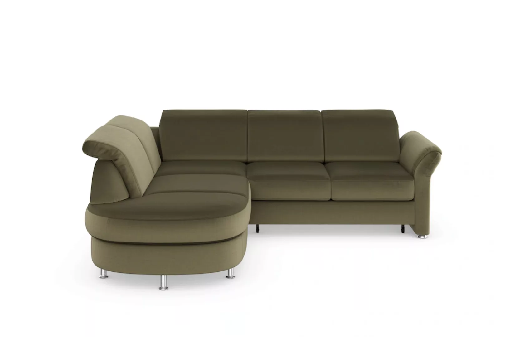 sit&more Ecksofa Apulia L-Form, wahlweise Bettfunktion, Bettkasten und Kopf günstig online kaufen