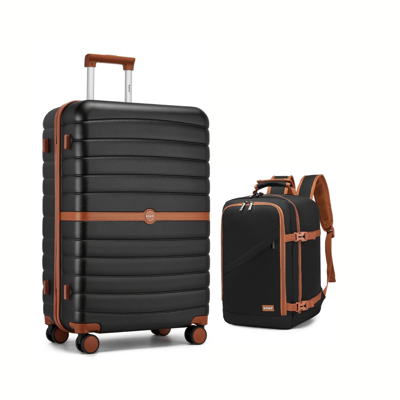 KONO Kofferset Hartschalenkoffer (Höhe: 55/66.5/76.5cm) + günstig online kaufen