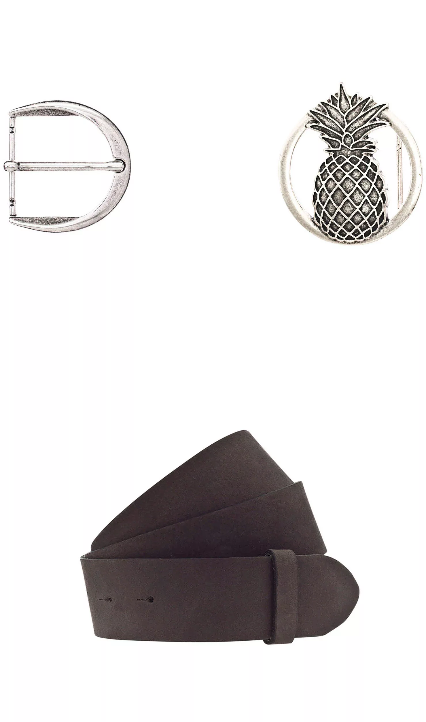 Vanzetti Ledergürtel, (Set), mit auswechselbaren Schließen günstig online kaufen