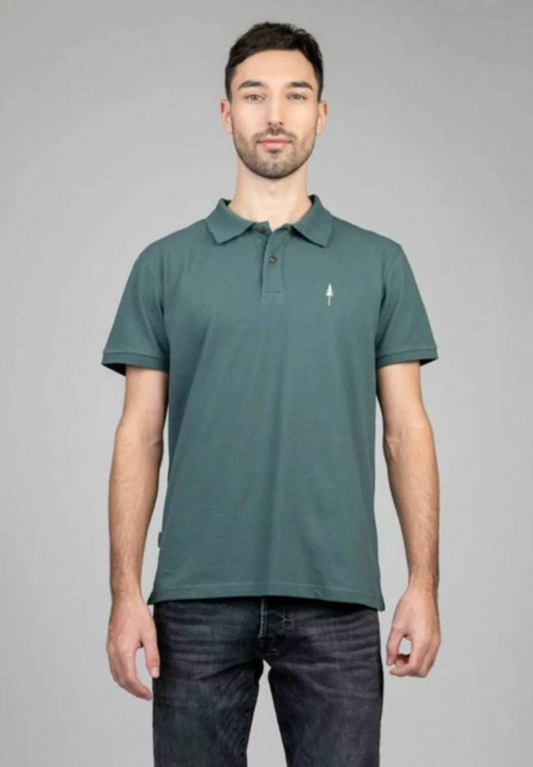 NIKIN Poloshirt TreePolo Kurzarm Polo Shirt mit Baum Logo günstig online kaufen