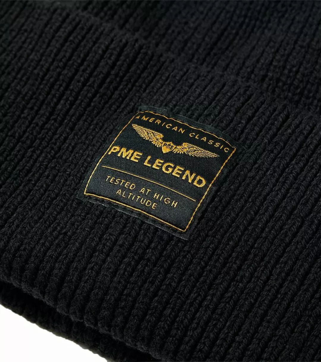 PME Legend Beanie Mütze schwarz Onyx - günstig online kaufen