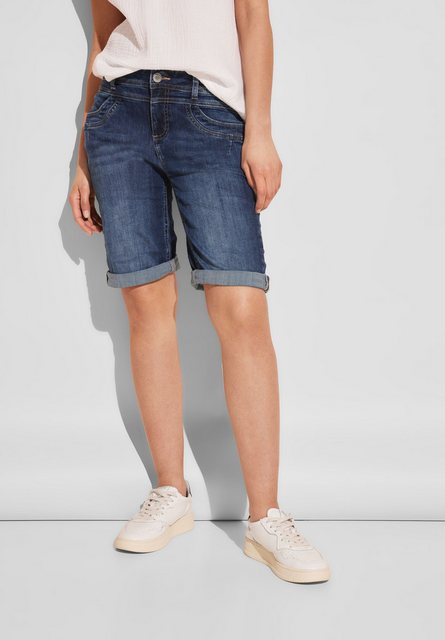 STREET ONE Bermudas mit Ziernaht günstig online kaufen